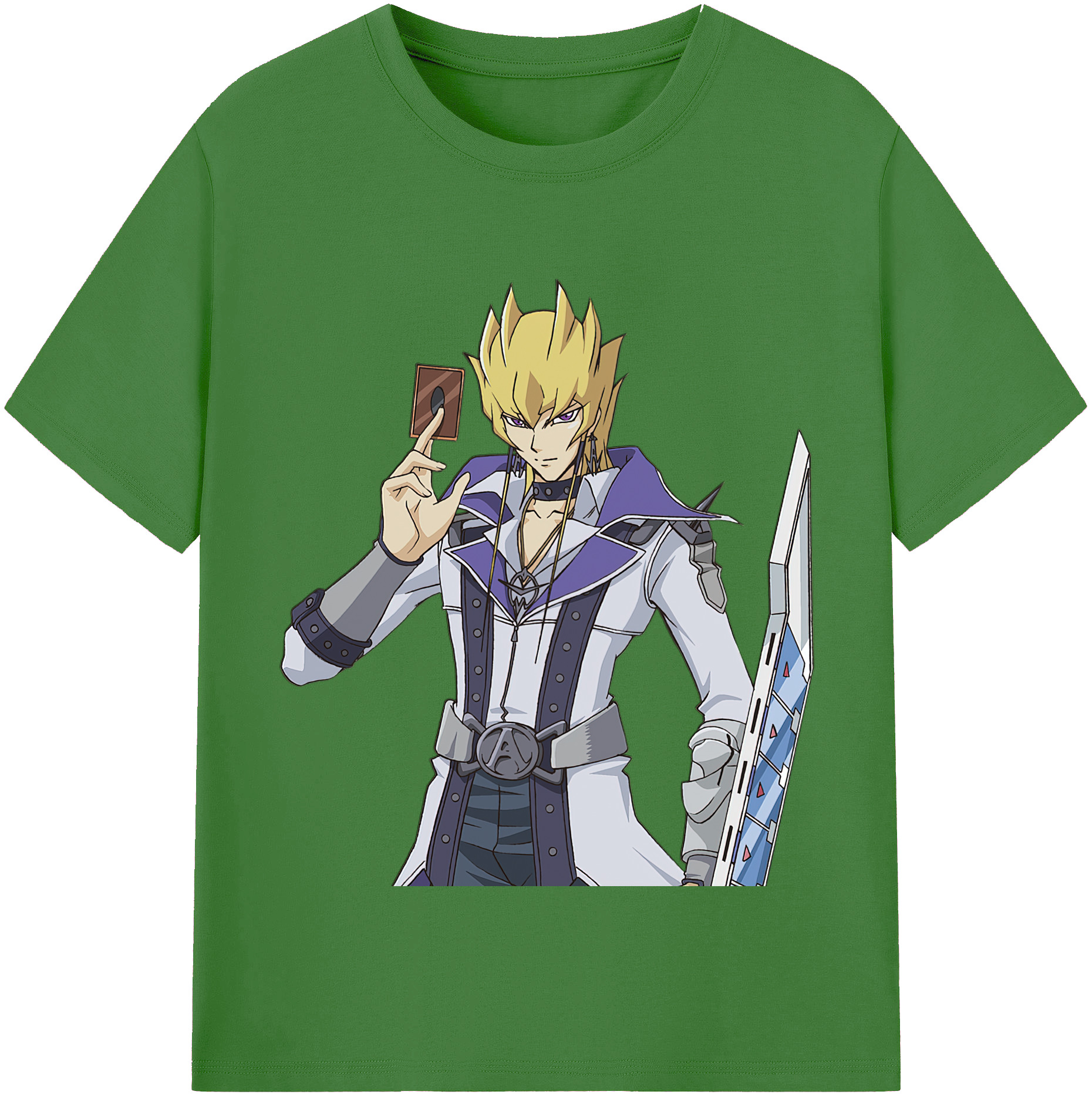 （画像用） 遊☆戯☆王 Yu-Gi-Oh! レディースカジュアルプリントTシャツ（綿100％）
